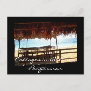 Cottages en Bolinao, Pangasinan Carte postale