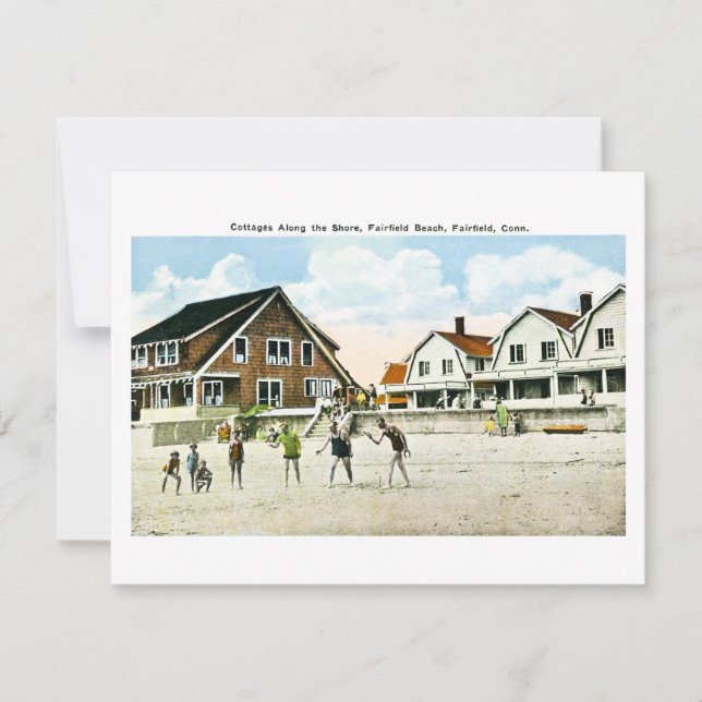 Cottages le long de la Rive, Fairfield, Connecticu (Devant)