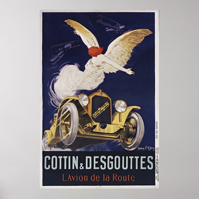Cottin & Desgouttes Auto Poster (Devant)