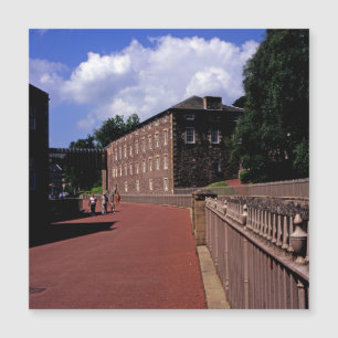 Cotton Mill à New Lanark Postcard Poster