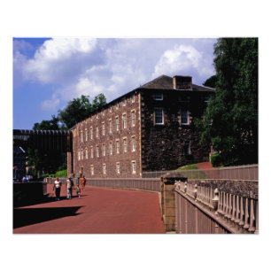 Cotton Mill à New Lanark Poster Photo Bl