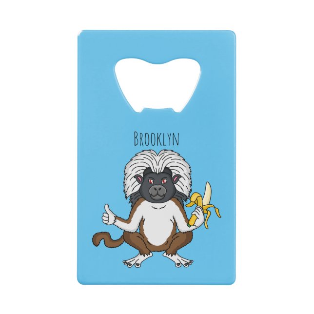 Cotton Top Tamarin montoon est une illustration (Devant)