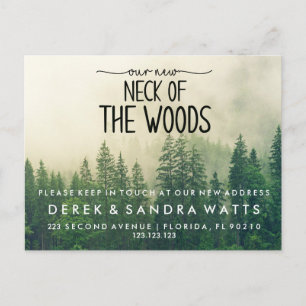 Cou des bois Moderne Faire-part mobile