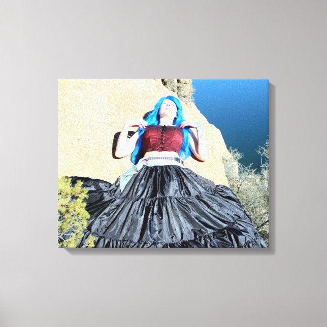 couche cosplay fille toile enveloppé (Recto)