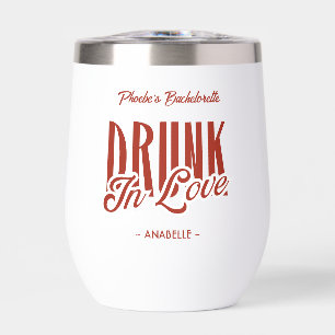 Couché en amour Rouge Custom Bachelorette Wine Tum