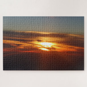 Coucher de soleil à 9000ft Jigsaw Puzzle
