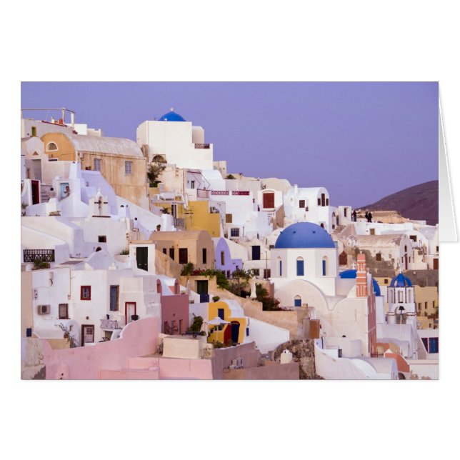 Coucher de soleil à Oia, Santorin 2 (Devant horizontal)