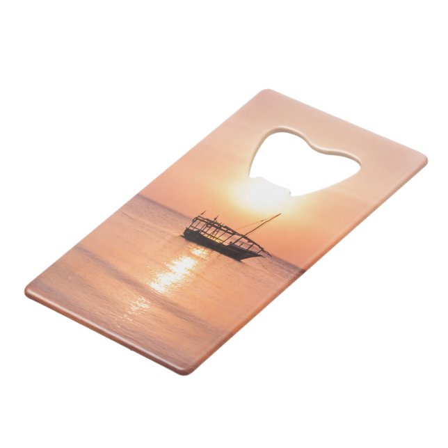 Coucher de soleil à Zanzibar (Devant Angle)