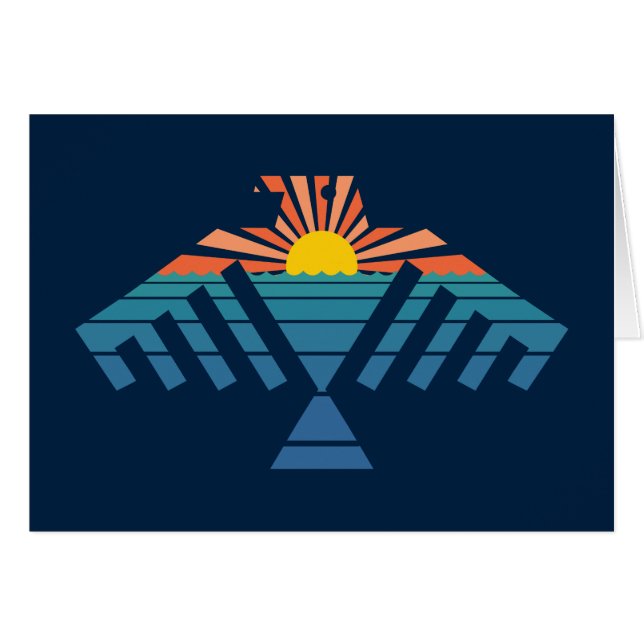 coucher de soleil anishinaabe (Devant horizontal)