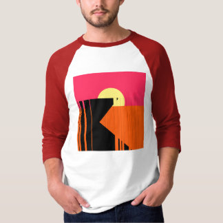 Coucher de soleil - Art Vintage - T-shirt