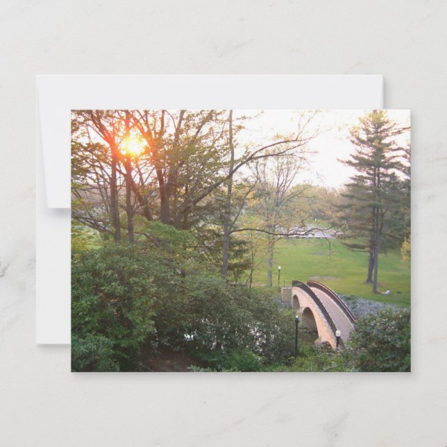 Coucher de soleil au Rainbow Bridge à Grove City C (Devant)