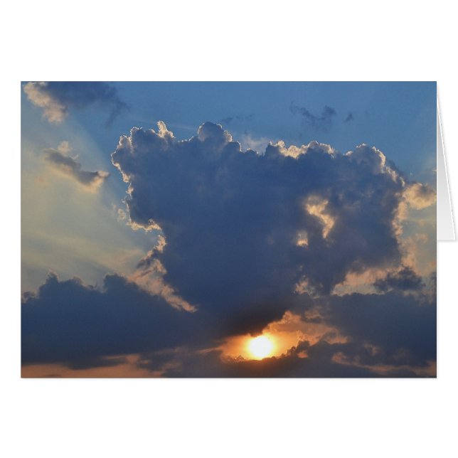 Coucher de soleil avec formation Teacup Cloud par  (Devant horizontal)