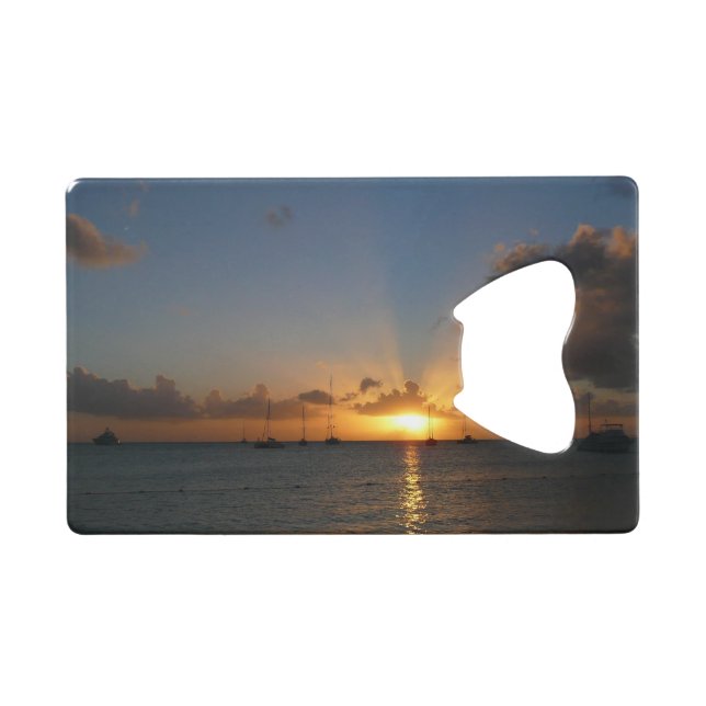 Coucher de soleil avec voiliers Paysage tropical P (Devant (Horizontal))