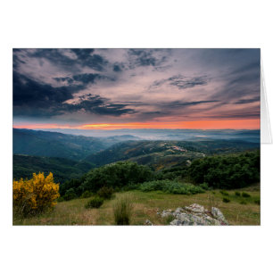 Coucher De Soleil Dans Le Bierzo