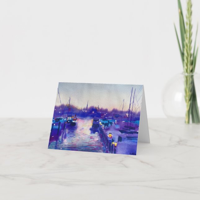 Coucher de soleil de Carrols Creek : Carte pour no (Devant)