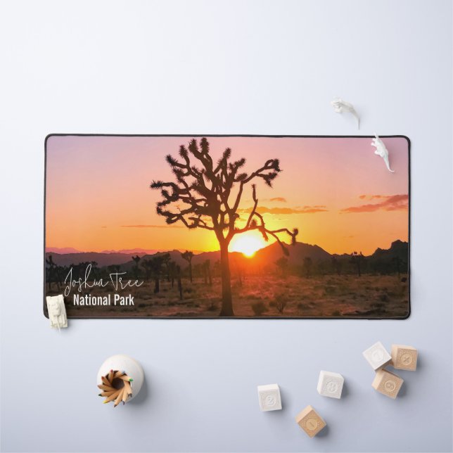 Coucher de soleil de Joshua Tree (Tableau pour enfants)