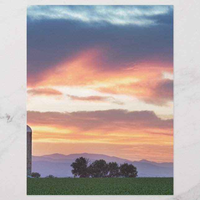 Coucher de soleil des fermiers du Colorado (Devant)