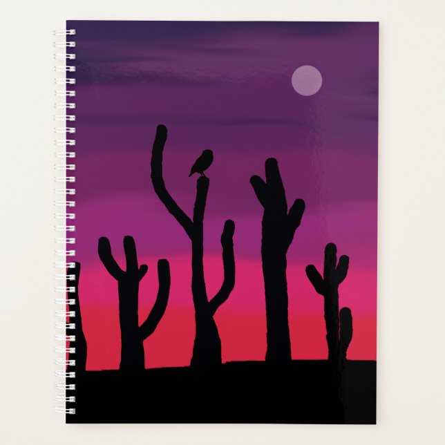 Coucher de soleil du Lg Planner Saguaro (Devant)
