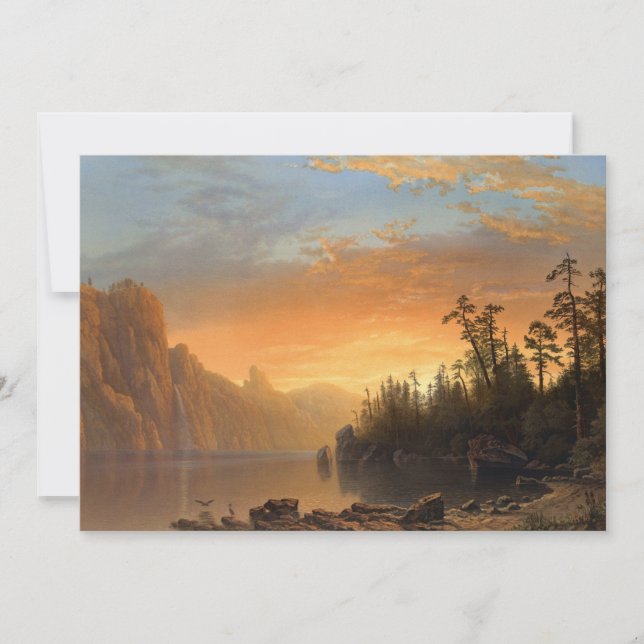 Coucher de soleil en Californie | Albert Bierstadt (Devant)