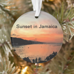 Coucher de soleil en Jamaïque