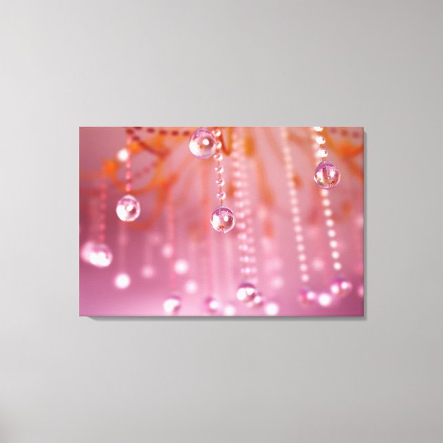 Coucher de soleil en toile de cristal (Recto)