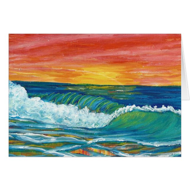 Coucher de soleil épique (Devant horizontal)