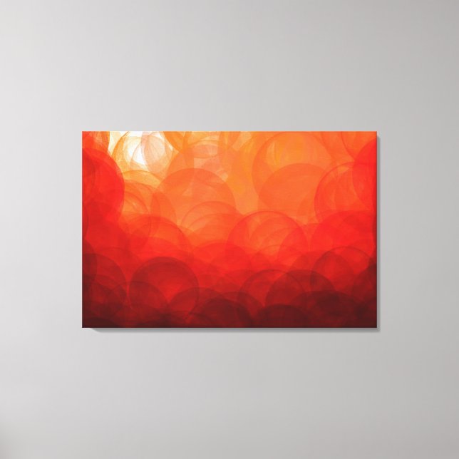 Coucher de soleil - Impression de toile (Recto)