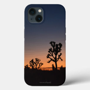 Coucher de soleil Joshua Trees Coque-Mate coque ip