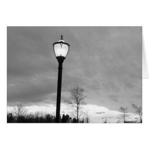 Coucher de soleil & Lumière / Noir, carte