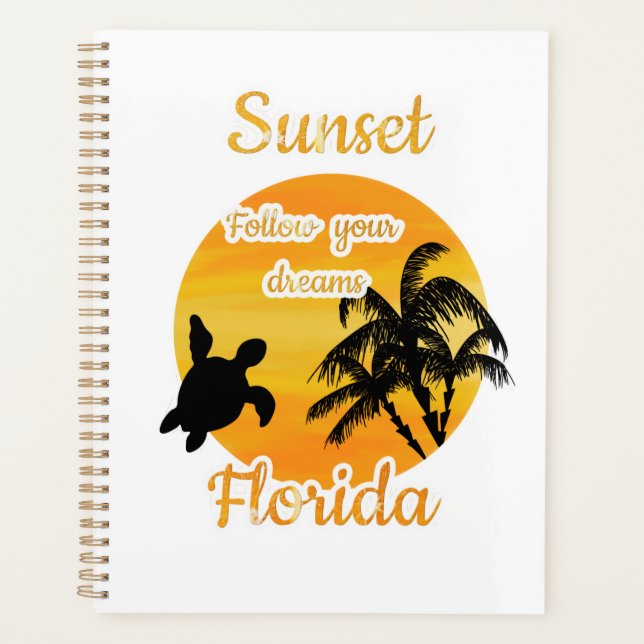 Coucher de soleil mignon en Floride   (Devant)