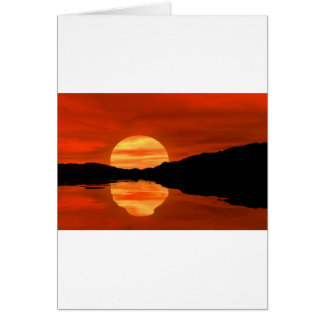 Coucher de soleil romantique