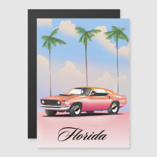 Coucher de soleil rose de Floride