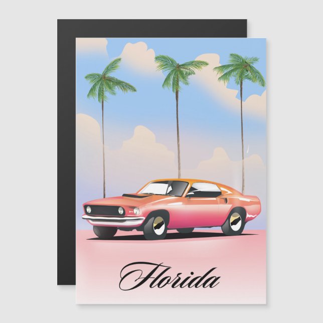 Coucher de soleil rose Floride (Devant / Derrière)