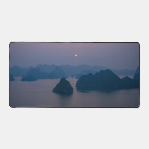 Coucher de soleil sur Halong Bay - Vietnam, Asie