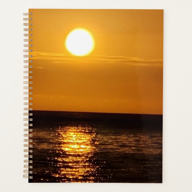 Coucher de soleil sur la mer (Devant)