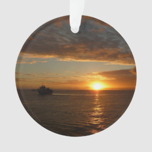 Coucher de soleil sur la mer II