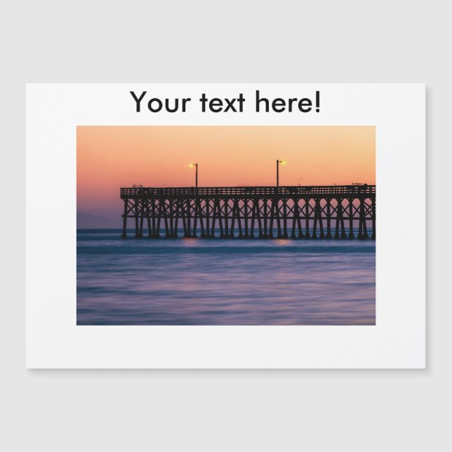 coucher de soleil sur la plage de Pier (Devant)