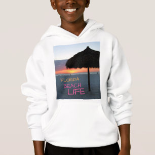 Coucher de soleil sur la plage de sable blanc de F