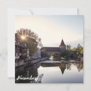 Coucher de soleil sur l'ancien pont médiéval de Nu