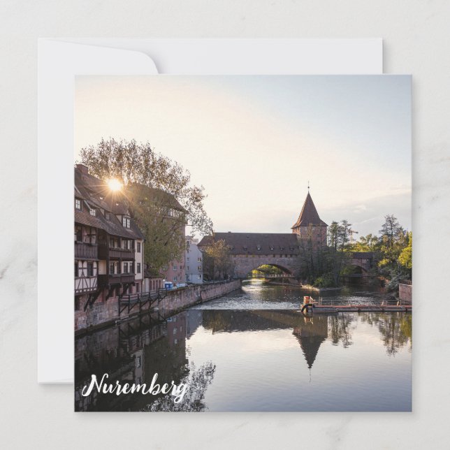 Coucher de soleil sur l'ancien pont médiéval de Nu (Devant)