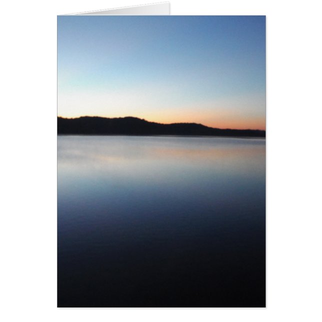 Coucher de soleil sur le lac Arrowhead (Devant)