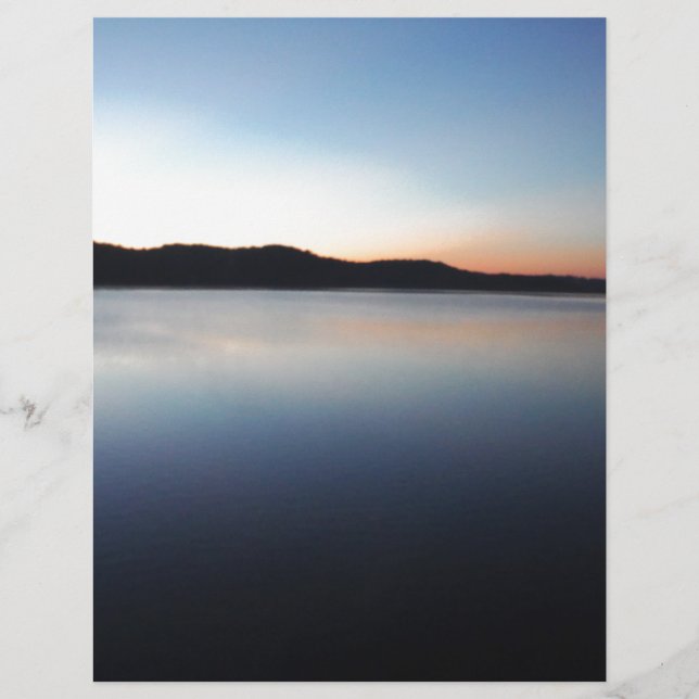 Coucher de soleil sur le lac Arrowhead (Devant)