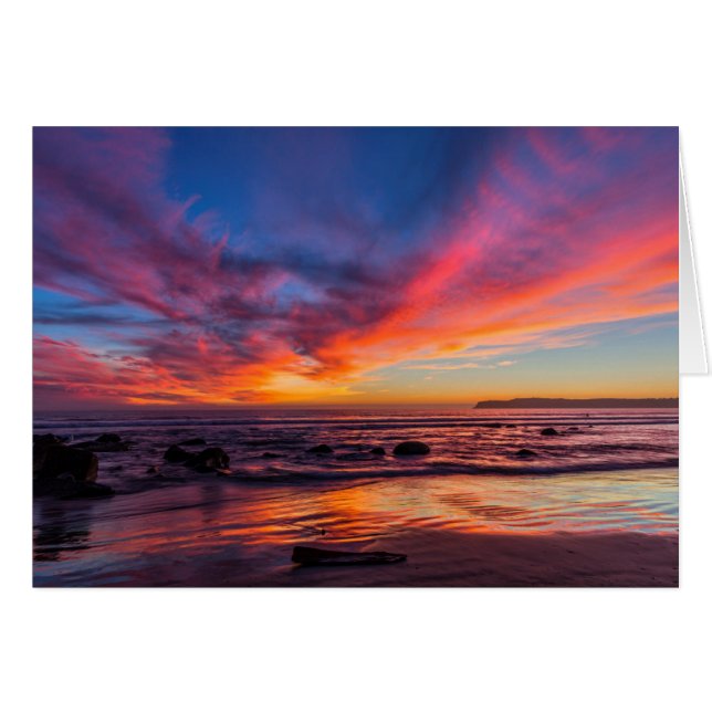 Coucher de soleil sur le Pacifique depuis Coronado (Devant horizontal)