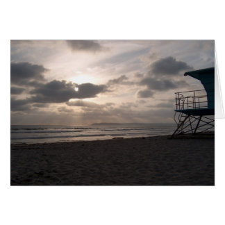 Coucher de soleil sur soie