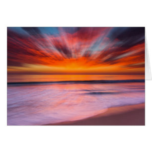Coucher de soleil Tamarack Beach Carlsbad, CA