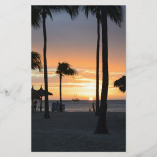 Coucher de soleil tropical