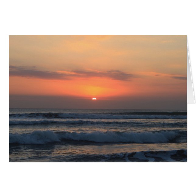 Coucher de soleil tropical (Devant horizontal)