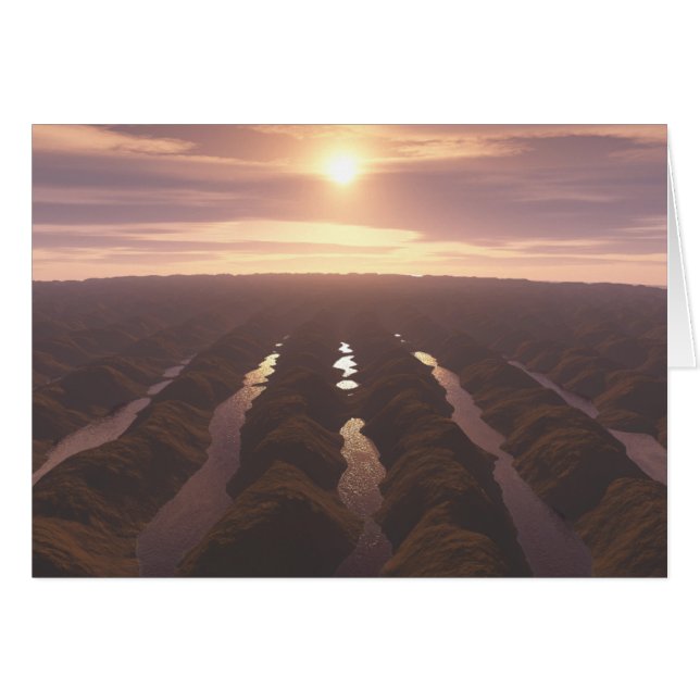 Coucher du soleil (Devant horizontal)