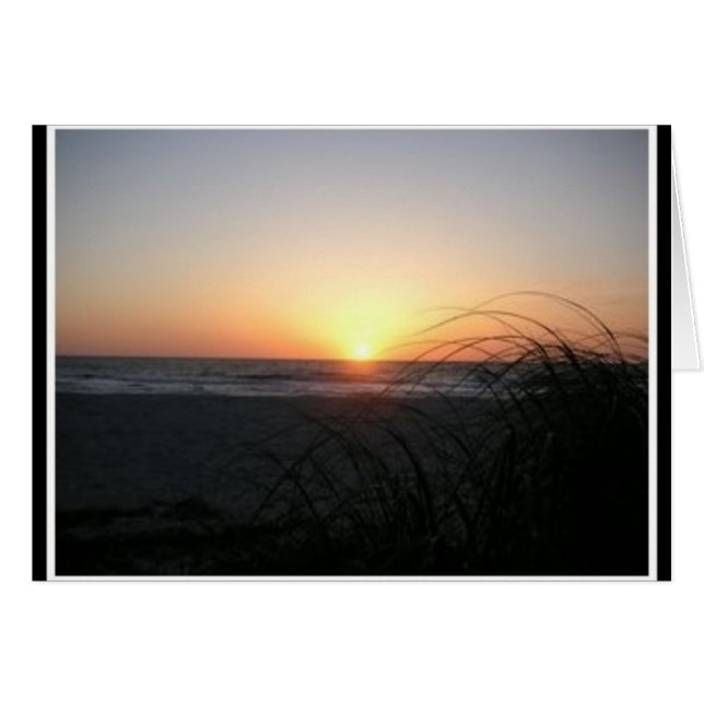Coucher du soleil (Devant horizontal)