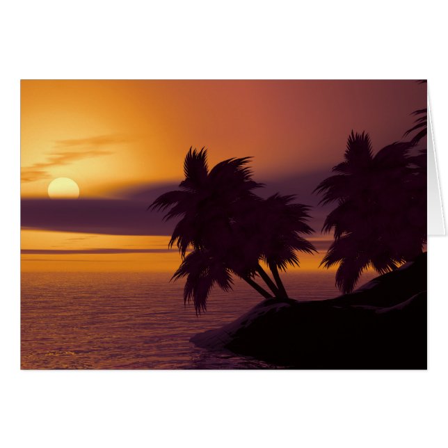 Coucher du soleil (Devant horizontal)